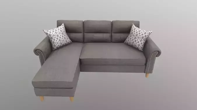 Sofa Set L Shape Fabric