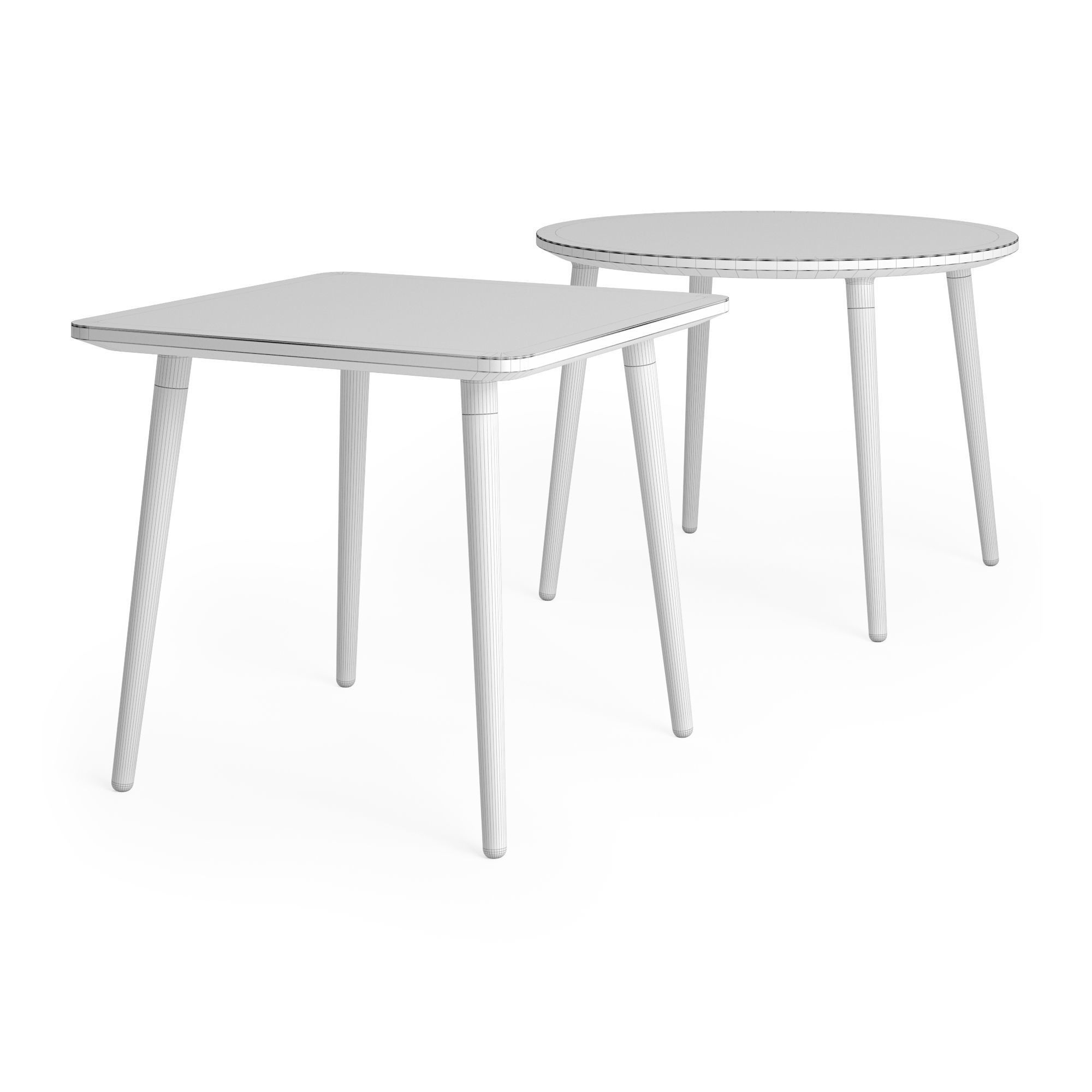 Bolia Dining Table Seed 3D model_10