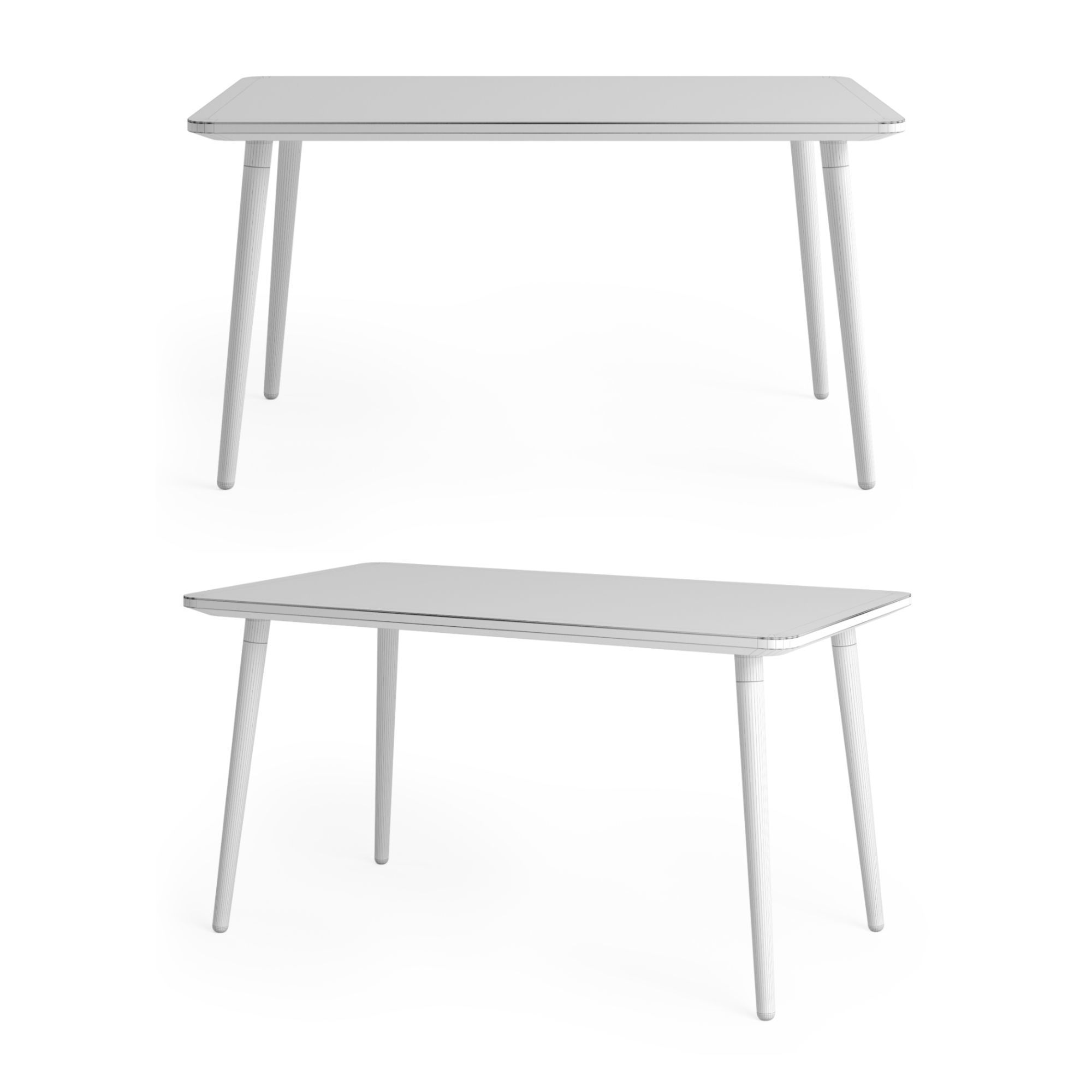 Bolia Dining Table Seed 3D model_12