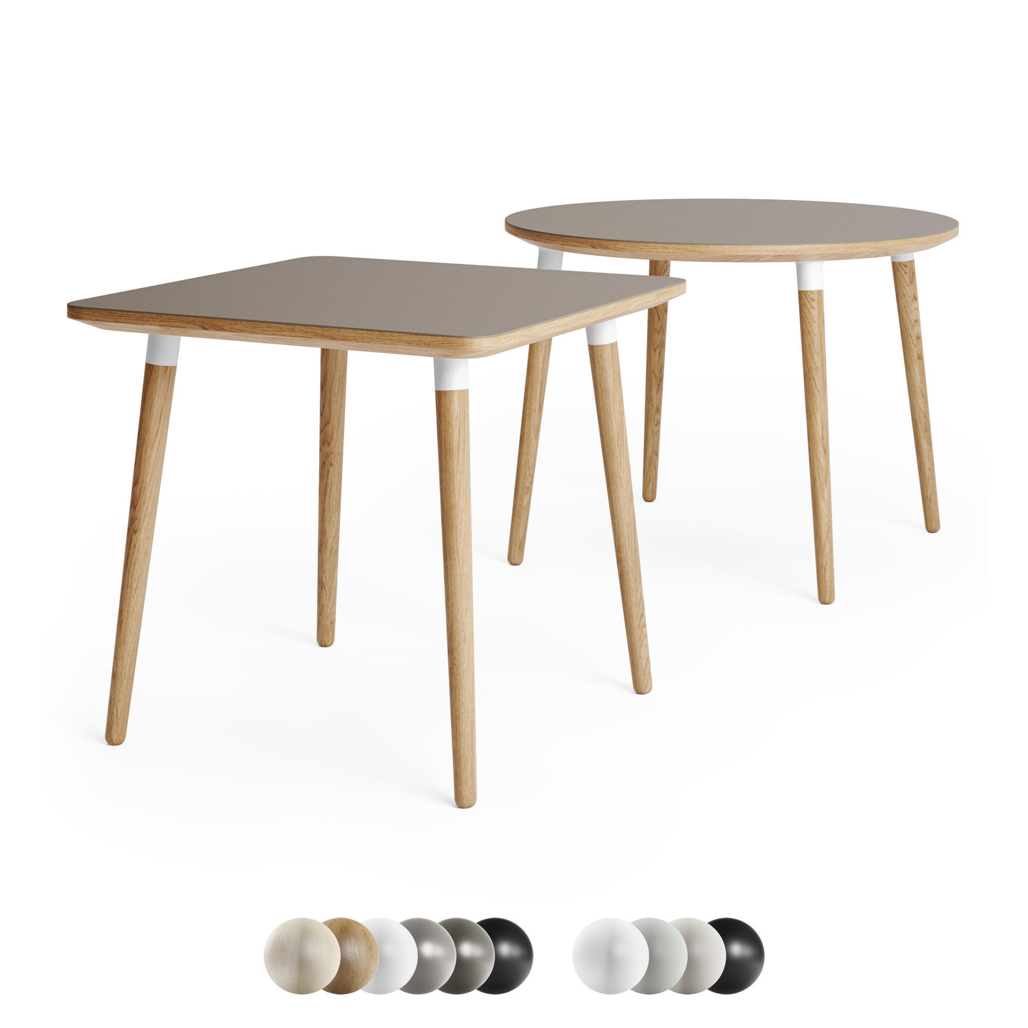 Bolia Dining Table Seed 3D model_4