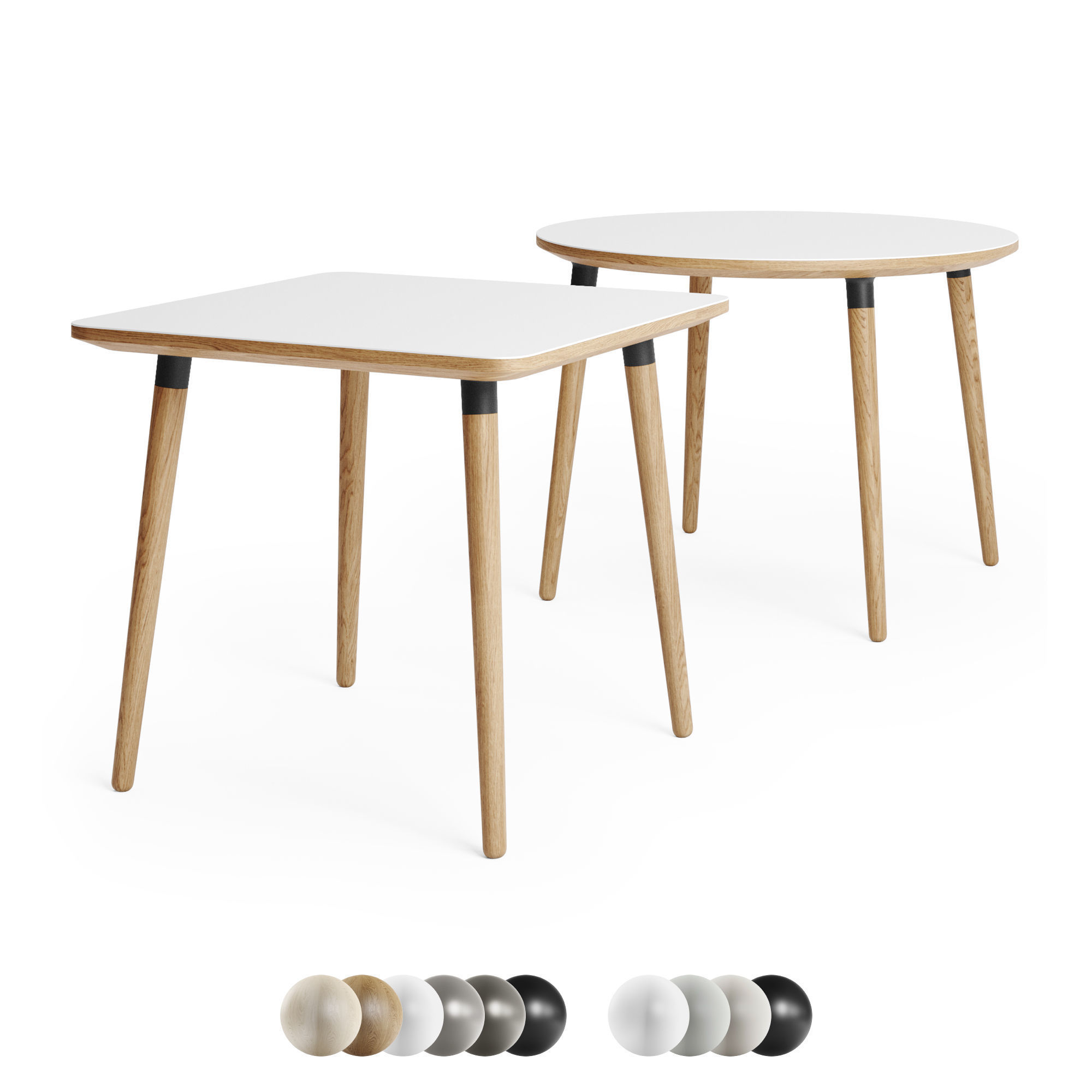 Bolia Dining Table Seed 3D model_2