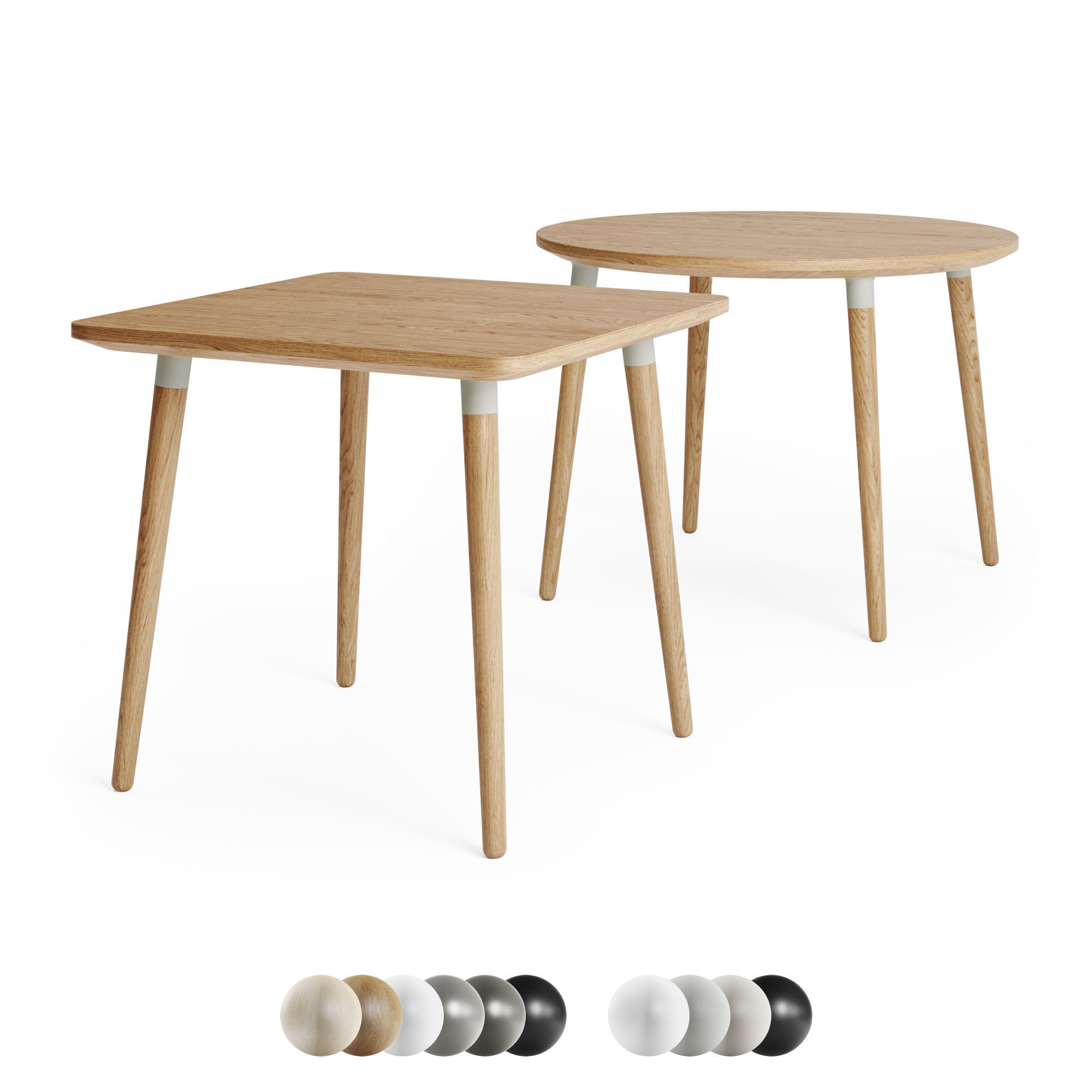Bolia Dining Table Seed 3D model_3