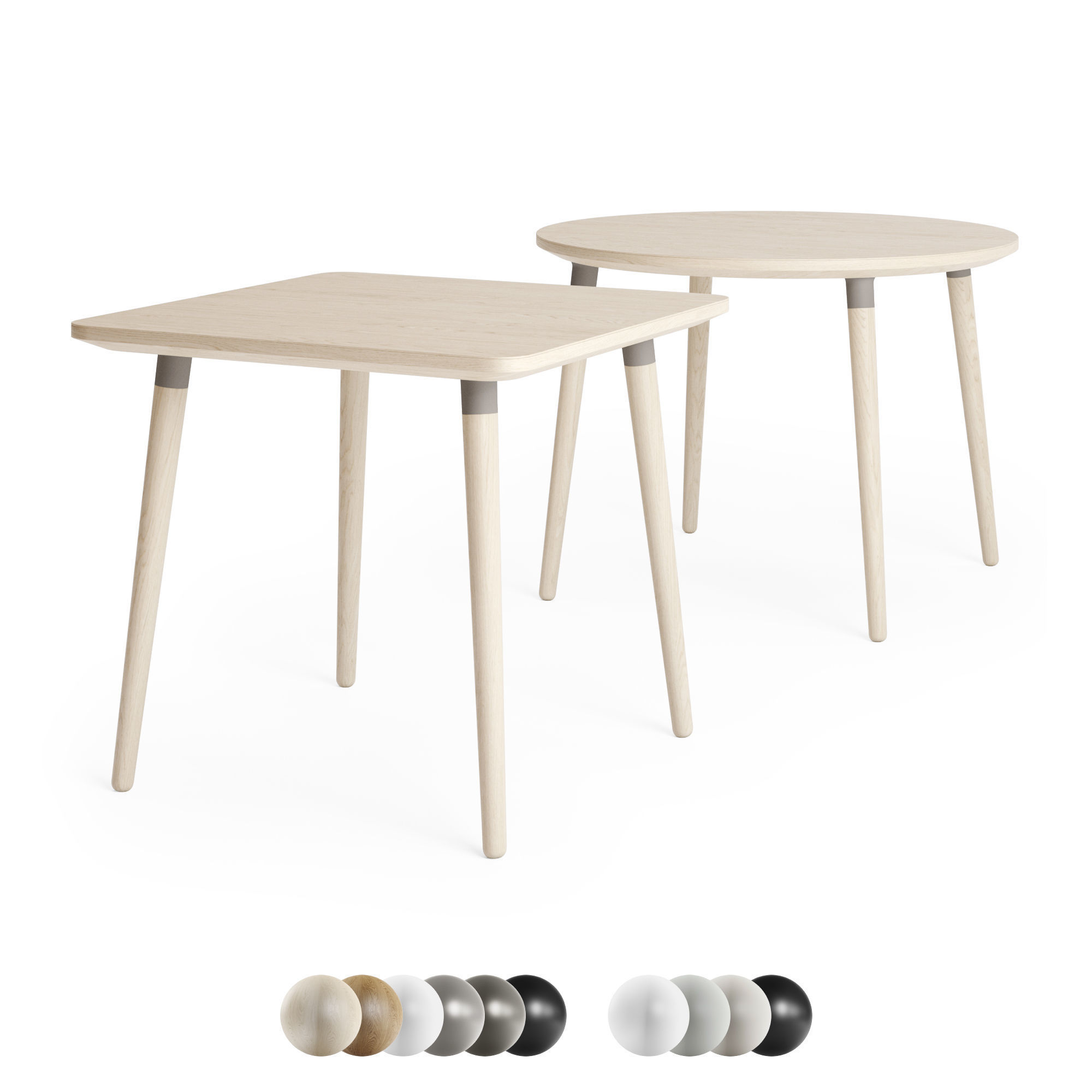 Bolia Dining Table Seed 3D model_6