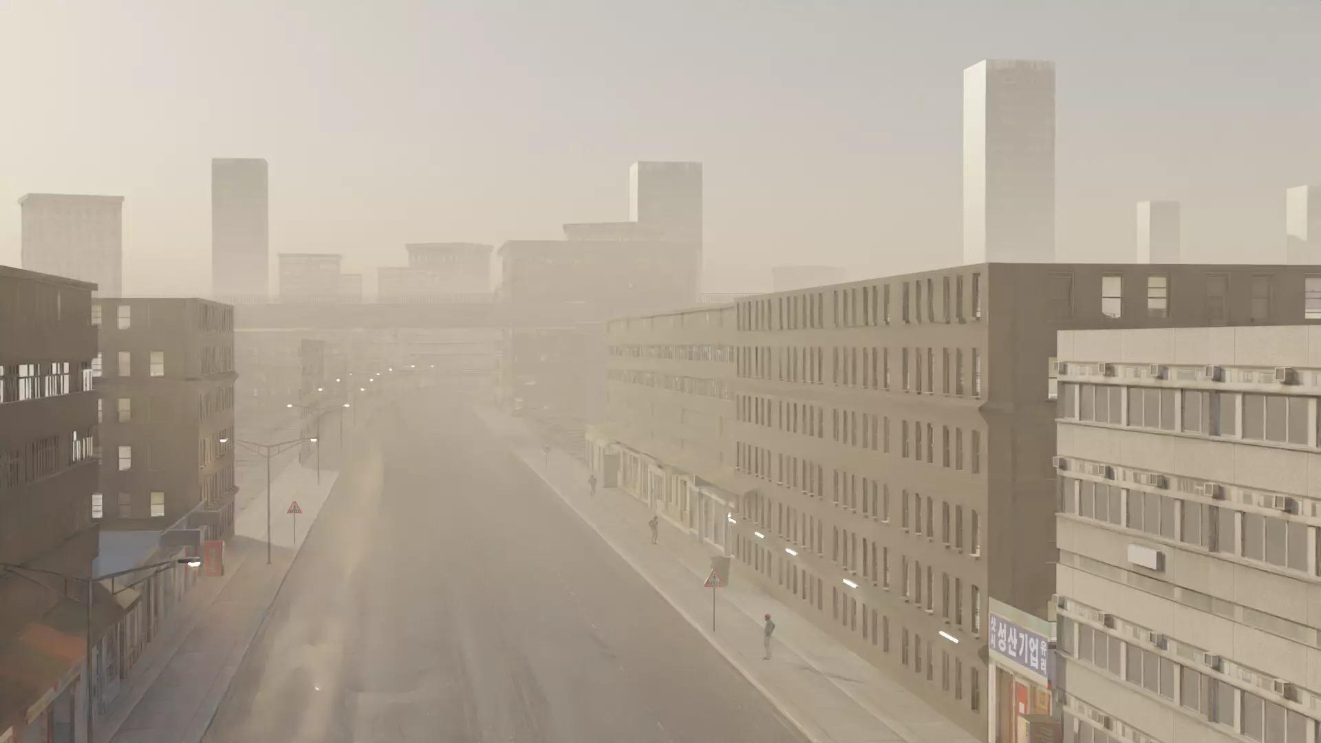 City street 3D model