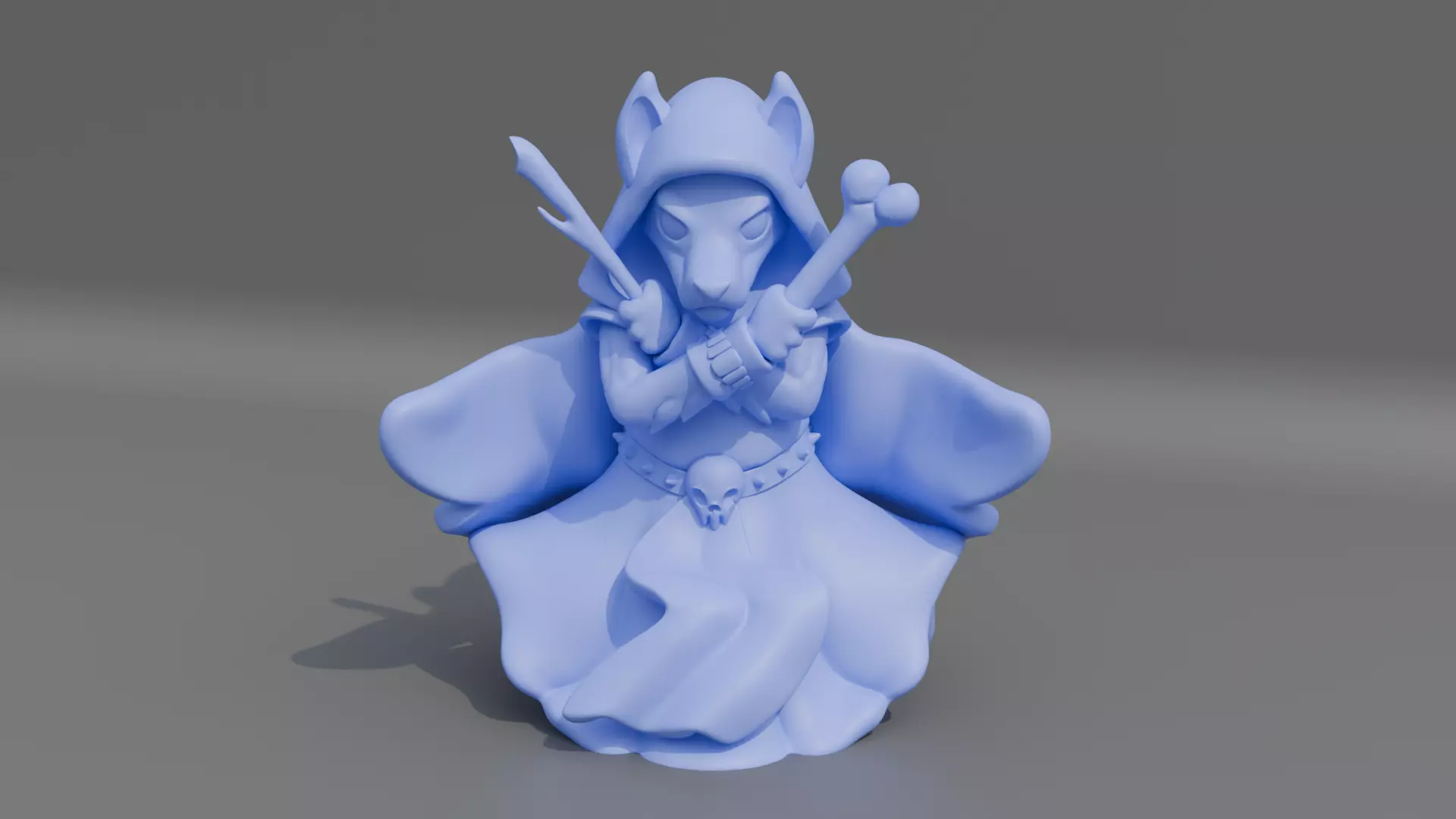 The Gnawing Dread 3D print model