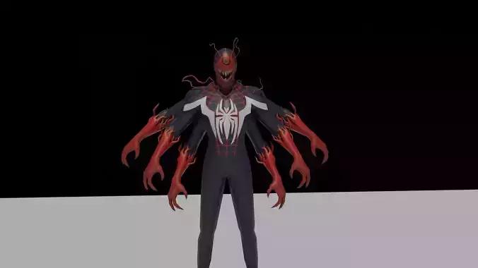 Venom Human Spider 