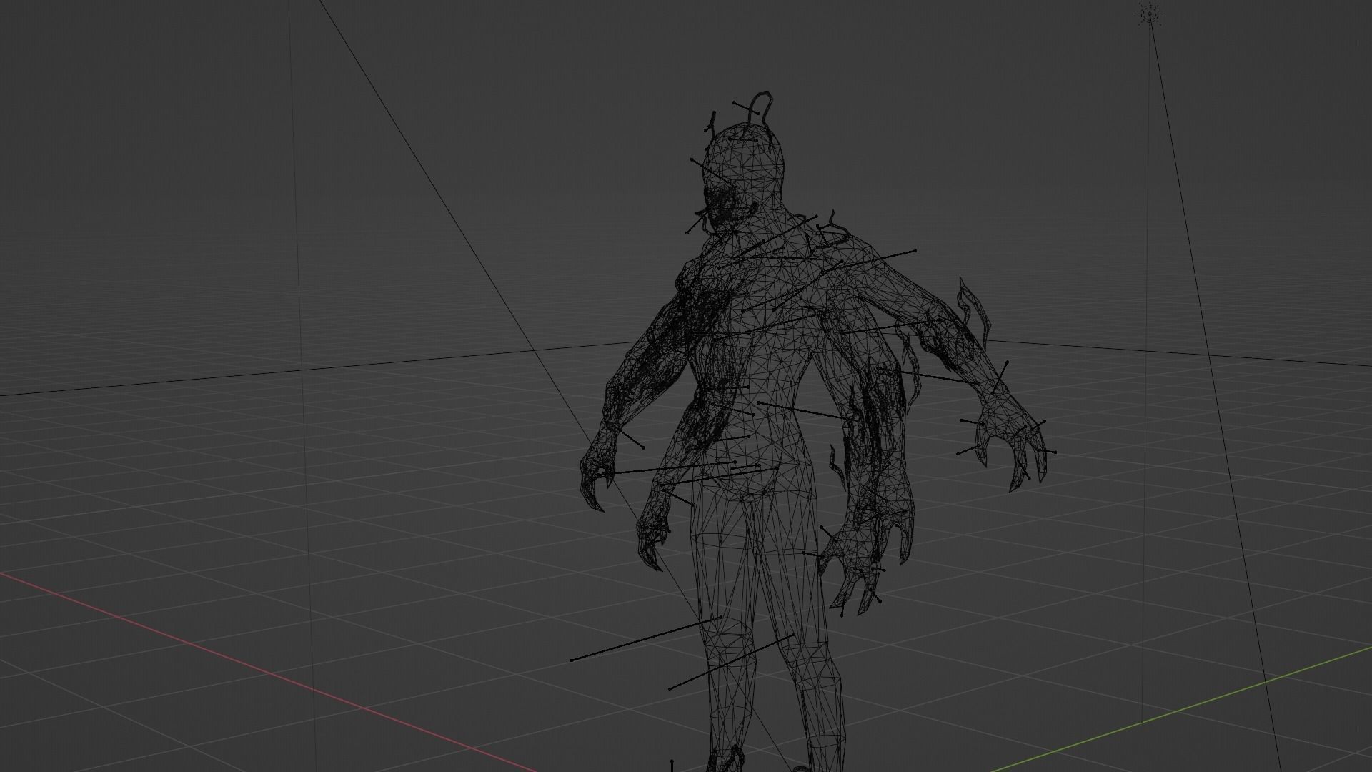 Venom Human Spider  3D model_8