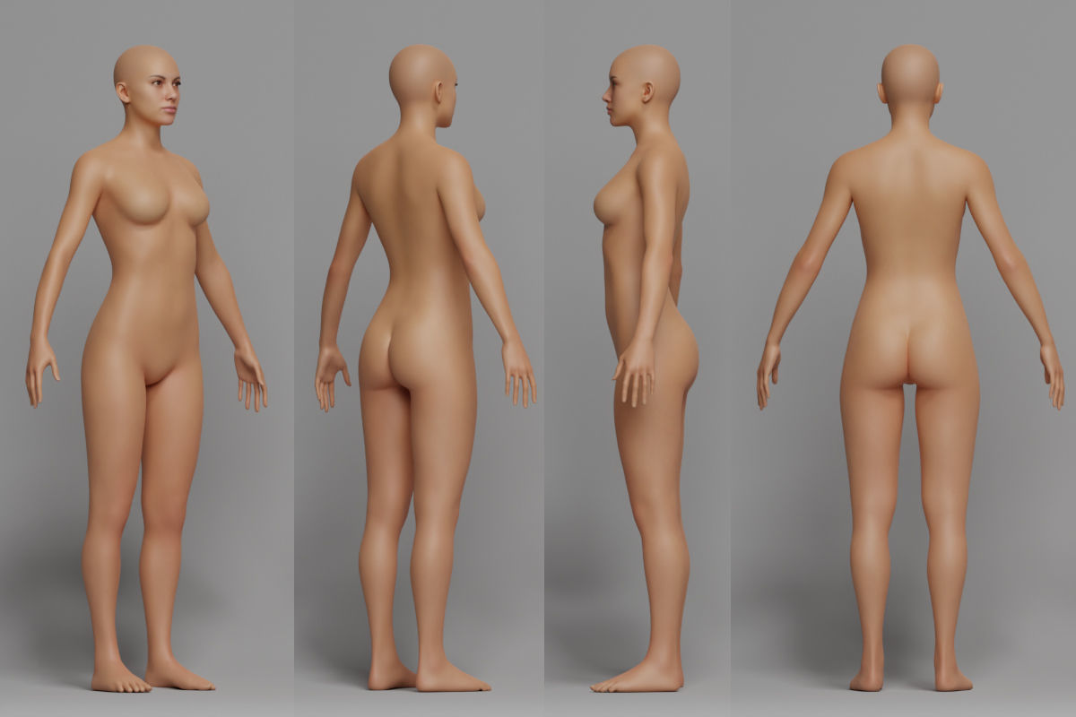 Tattoo Artist Body Pack 3D model_5