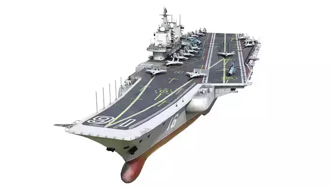 PLA NAVY Type 001 class aircraft carrier Liaoning ship