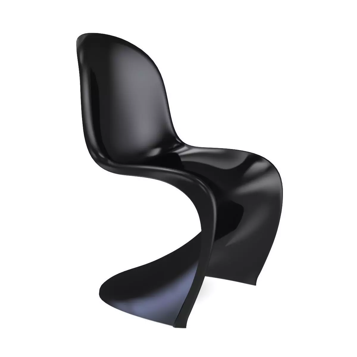 Panton Chair Free low-poly 3D model