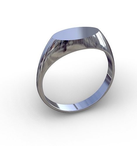 signet ring 3D print model