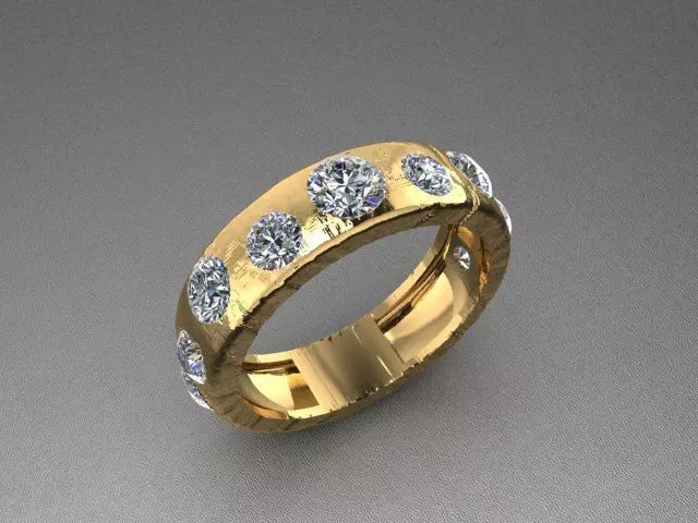 colored ring 3D print model