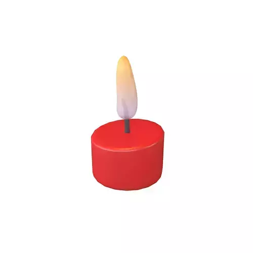 Cartoon Candle V2 001