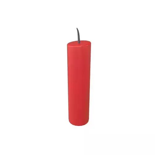 Cartoon Candle with no fire V1 001