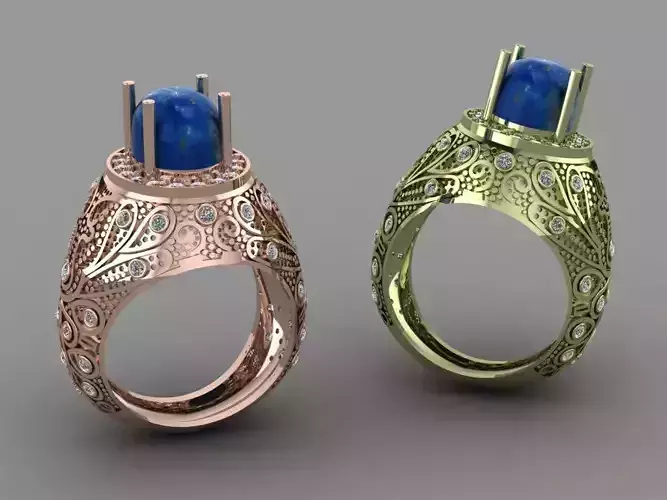 Women and men ring