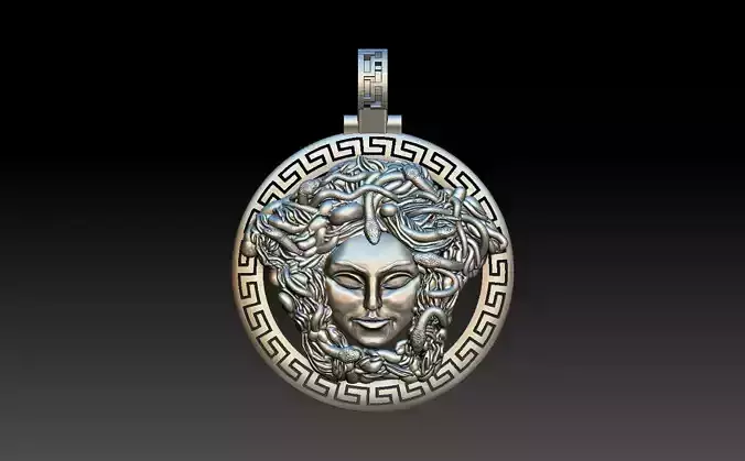 HM Medusa Necklace or Keychain 