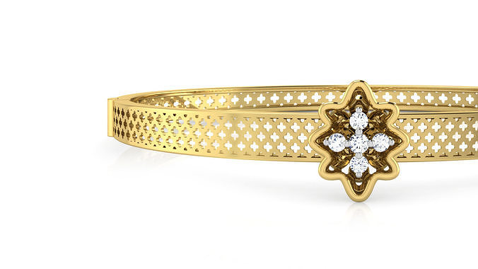 Antique Design Bracelet For Women  3D print model