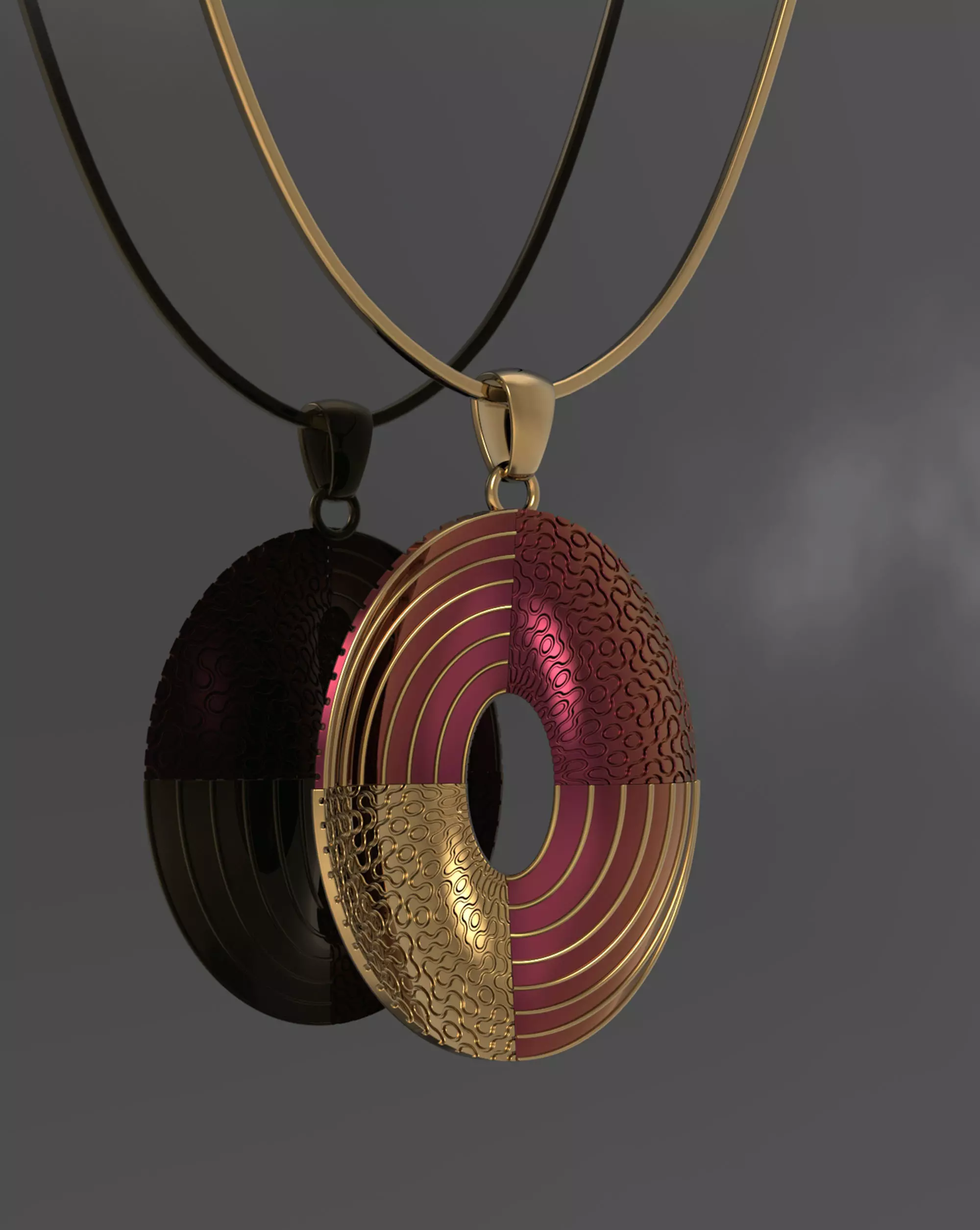 Pendant blending shape Free 3D model