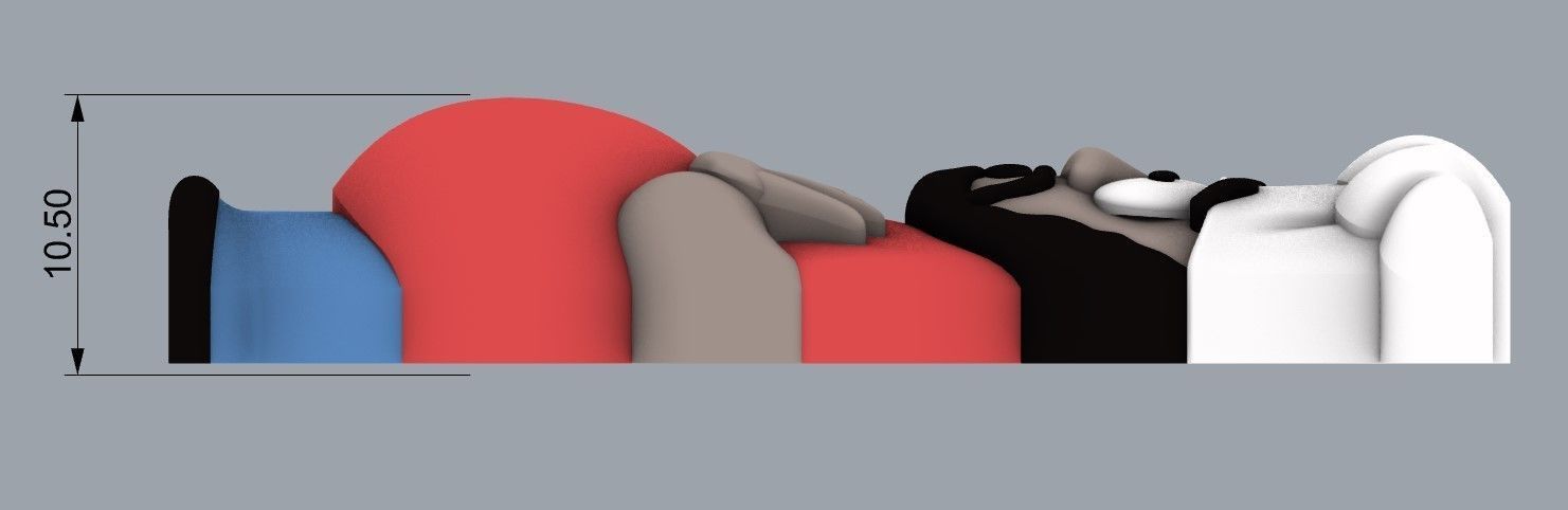 COOK MAN  3D print model_1