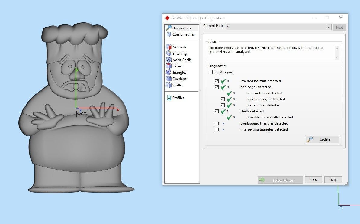 COOK MAN  3D print model_6