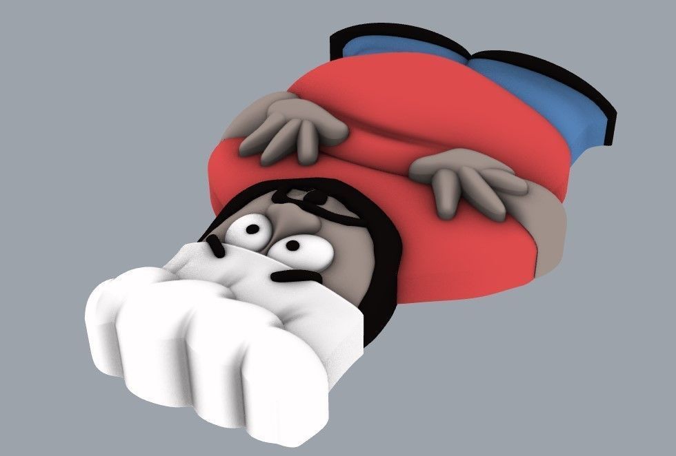 COOK MAN  3D print model_5