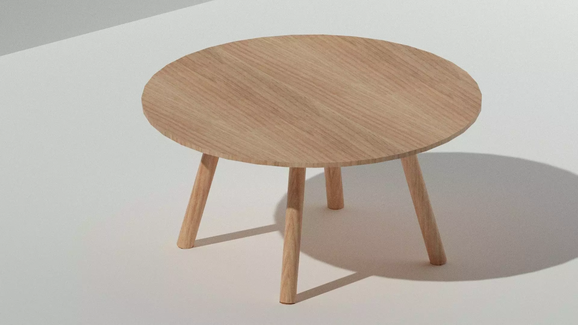 Round table 3D model_0