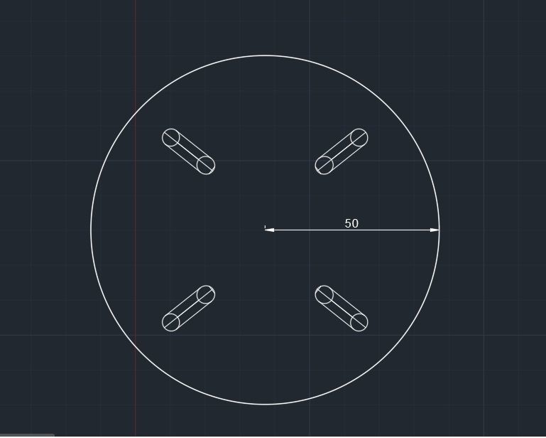 Round table 3D model_2