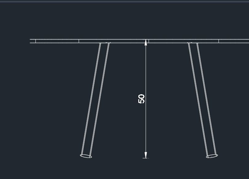 Round table 3D model_3