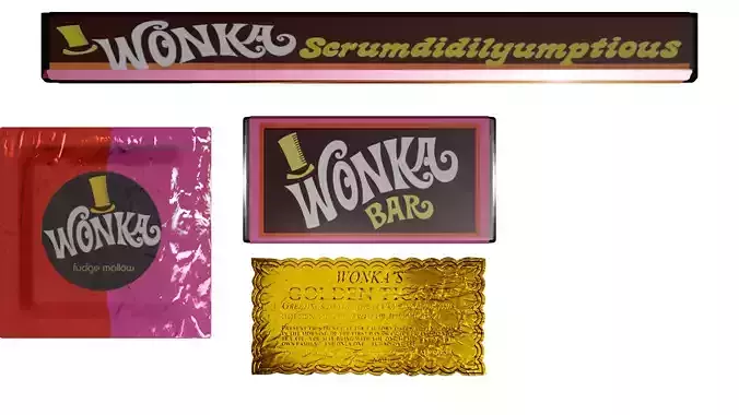 Wonka Candy Pack 1971