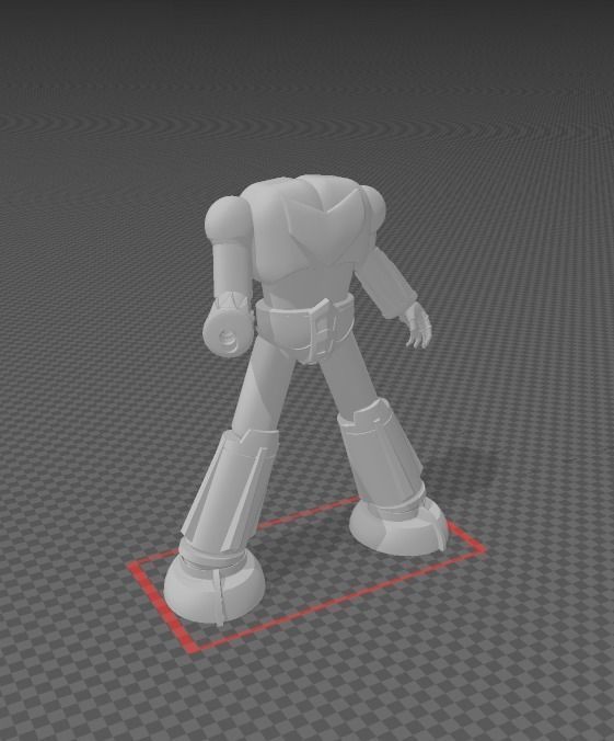 GOLDORAK  le robot GRENDIZER 3D print model_4