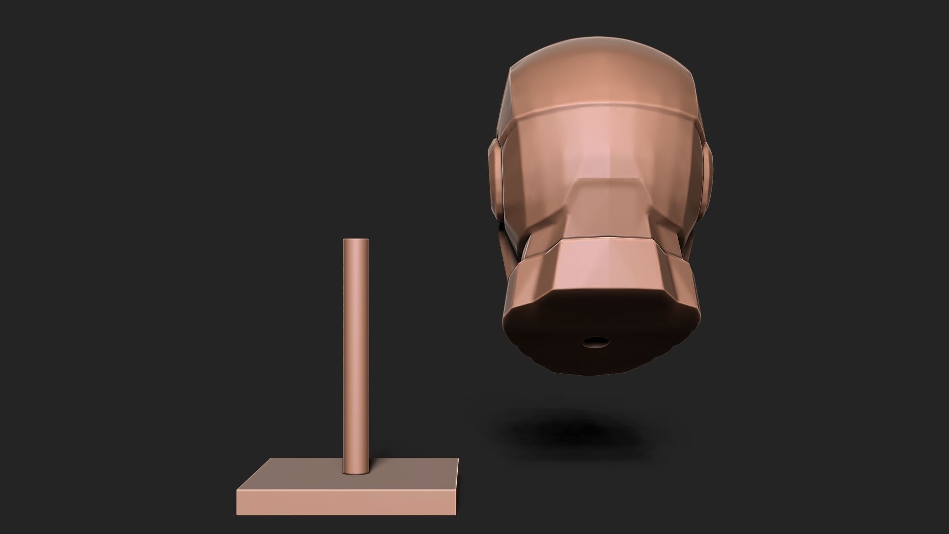 IRON MAN SKULL 3D print model_9