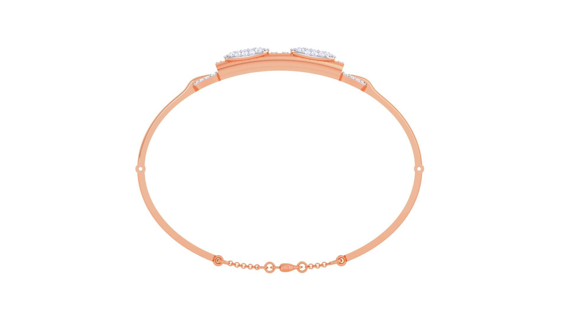 High Jewelry Italian Diamond Bracelets 3dm stl obj gltf 3D print model_12