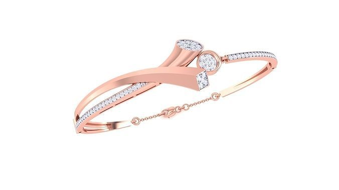 Vines High Jewelry Italian Diamond Bracelets 3dm stl obj gltf 3D print model