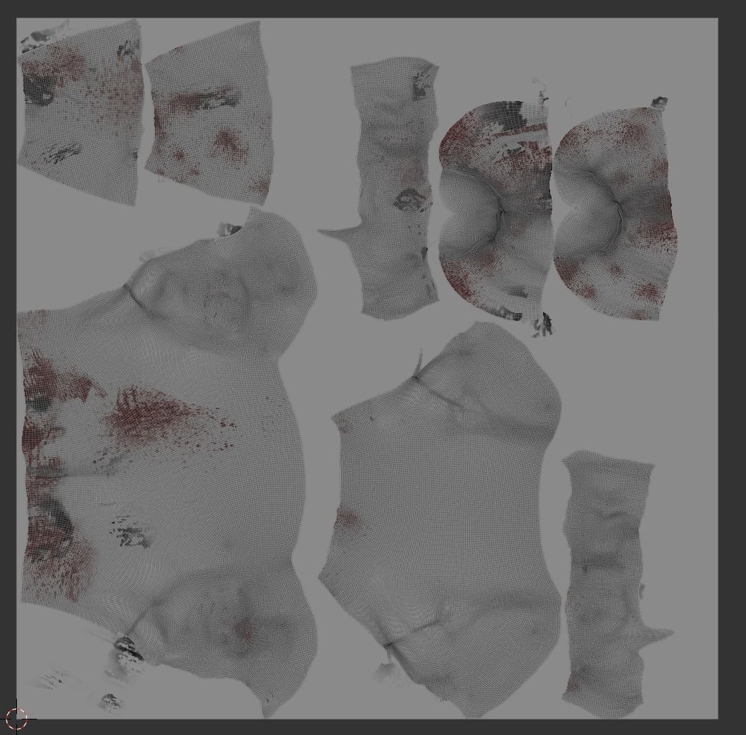 pennywise 3d model realistic realistic Pennywise 3d model Low-poly 3D model_17