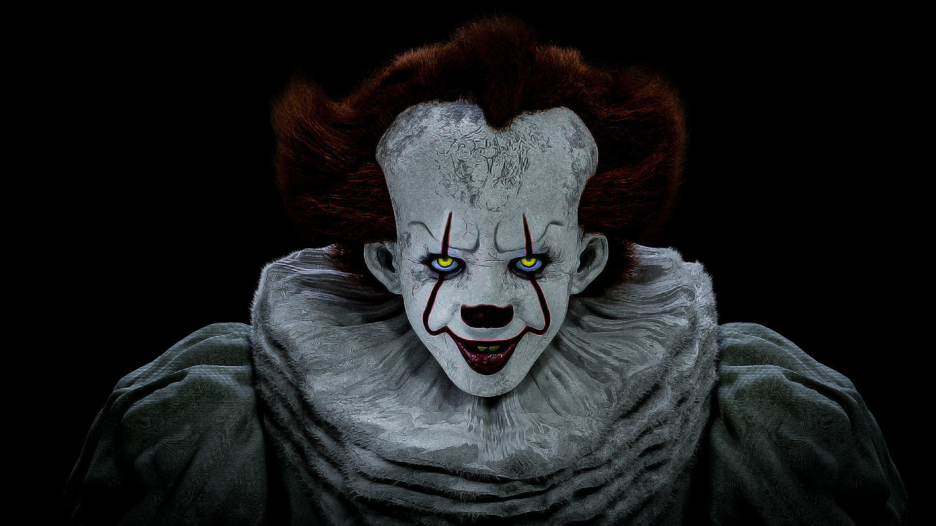 pennywise 3d model realistic realistic Pennywise 3d model Low-poly 3D model_3