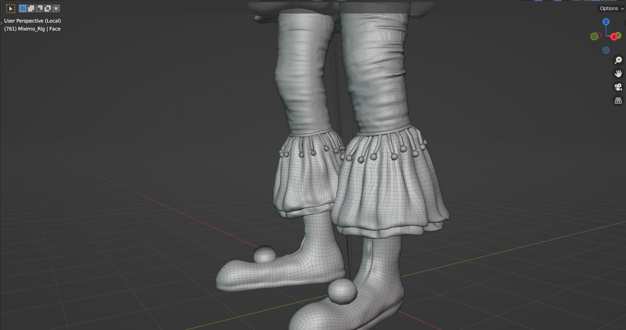 pennywise 3d model realistic realistic Pennywise 3d model Low-poly 3D model_15