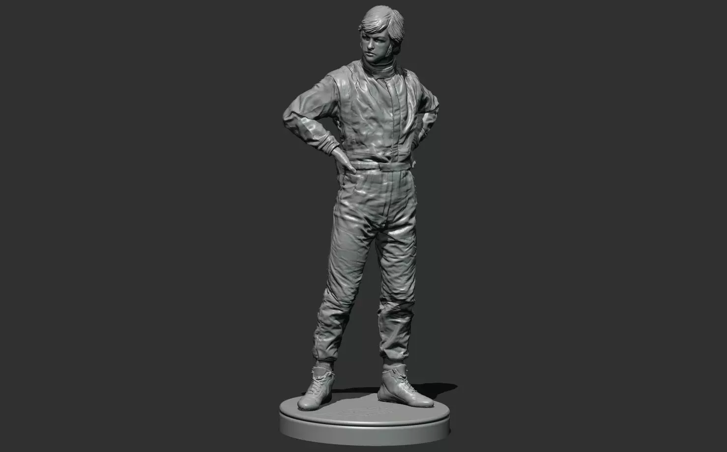 Ronnie Peterson F1 Driver 3D print model