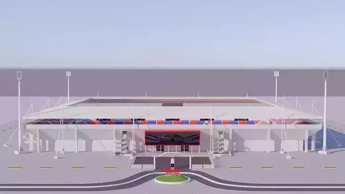 Soccer stadium