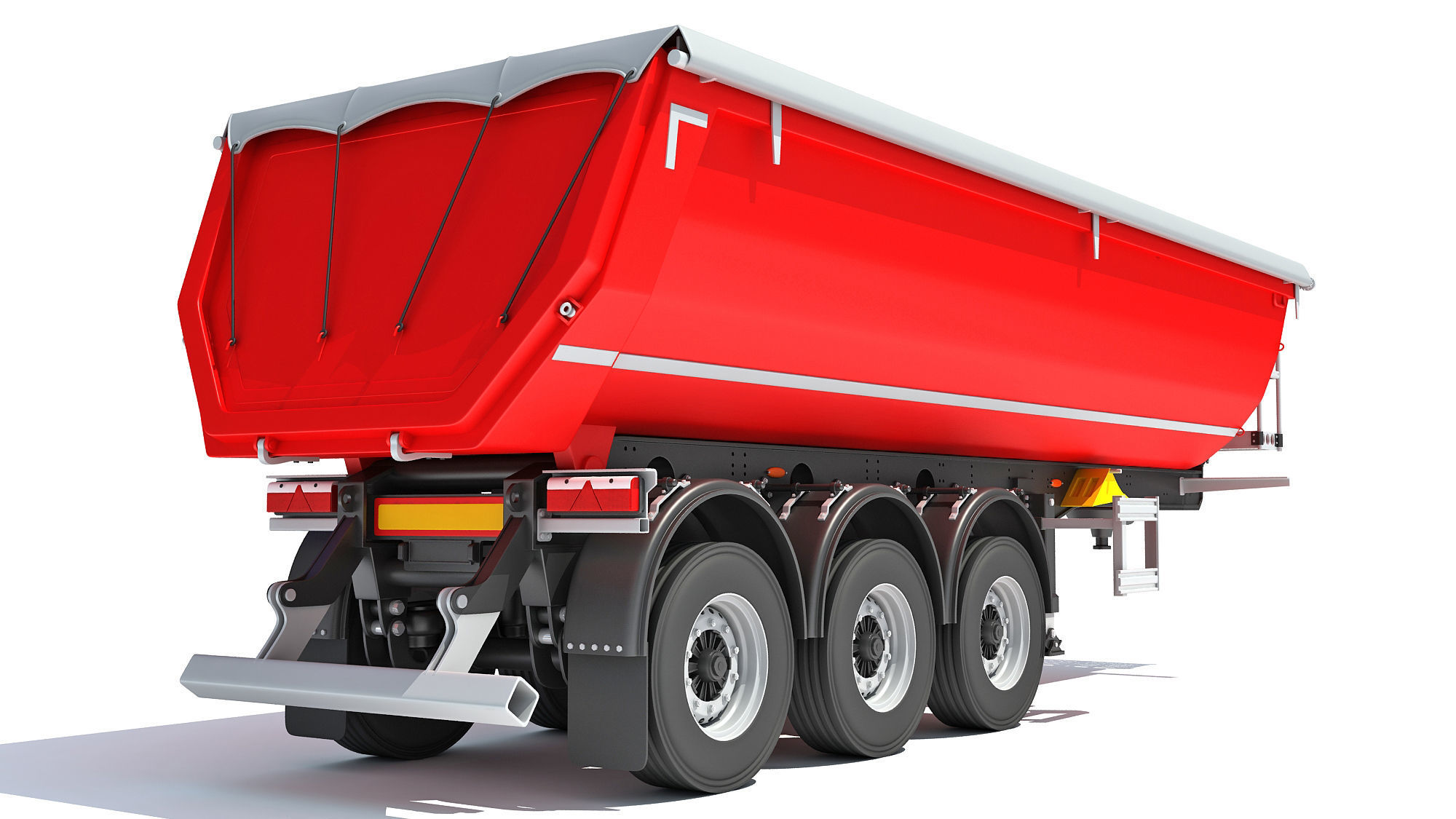 Farm Trailer 3D model_5