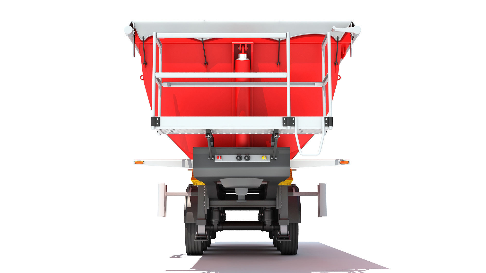 Farm Trailer 3D model_9