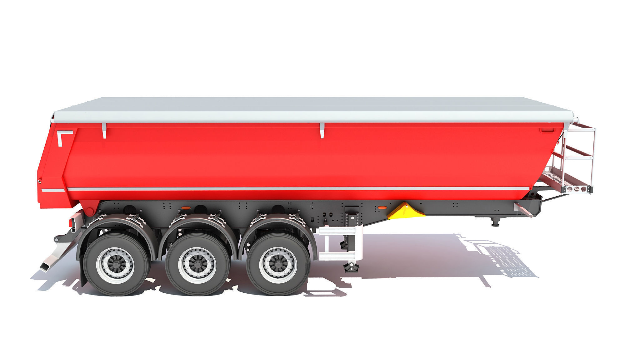 Farm Trailer 3D model_6