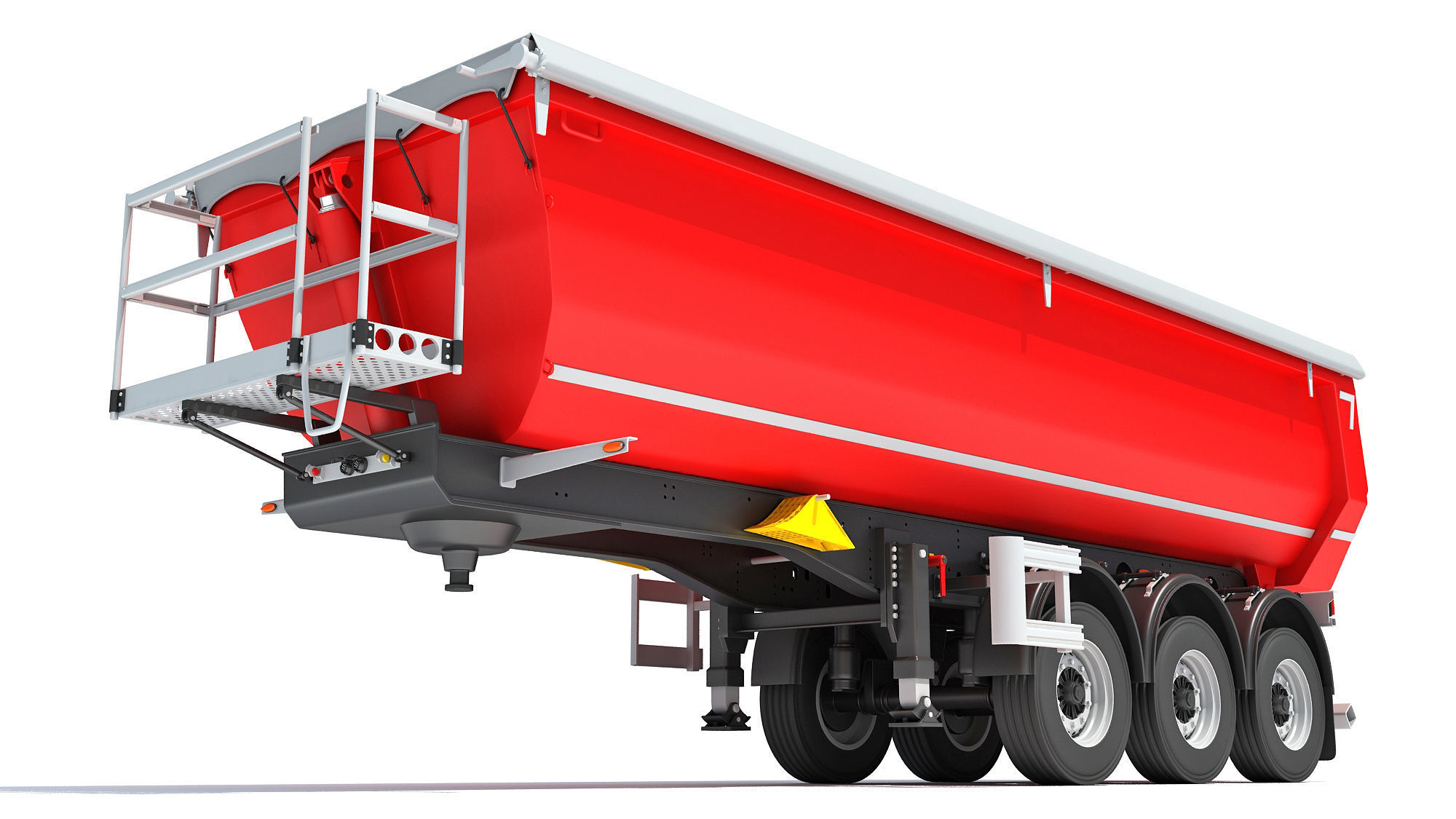 Farm Trailer 3D model_10