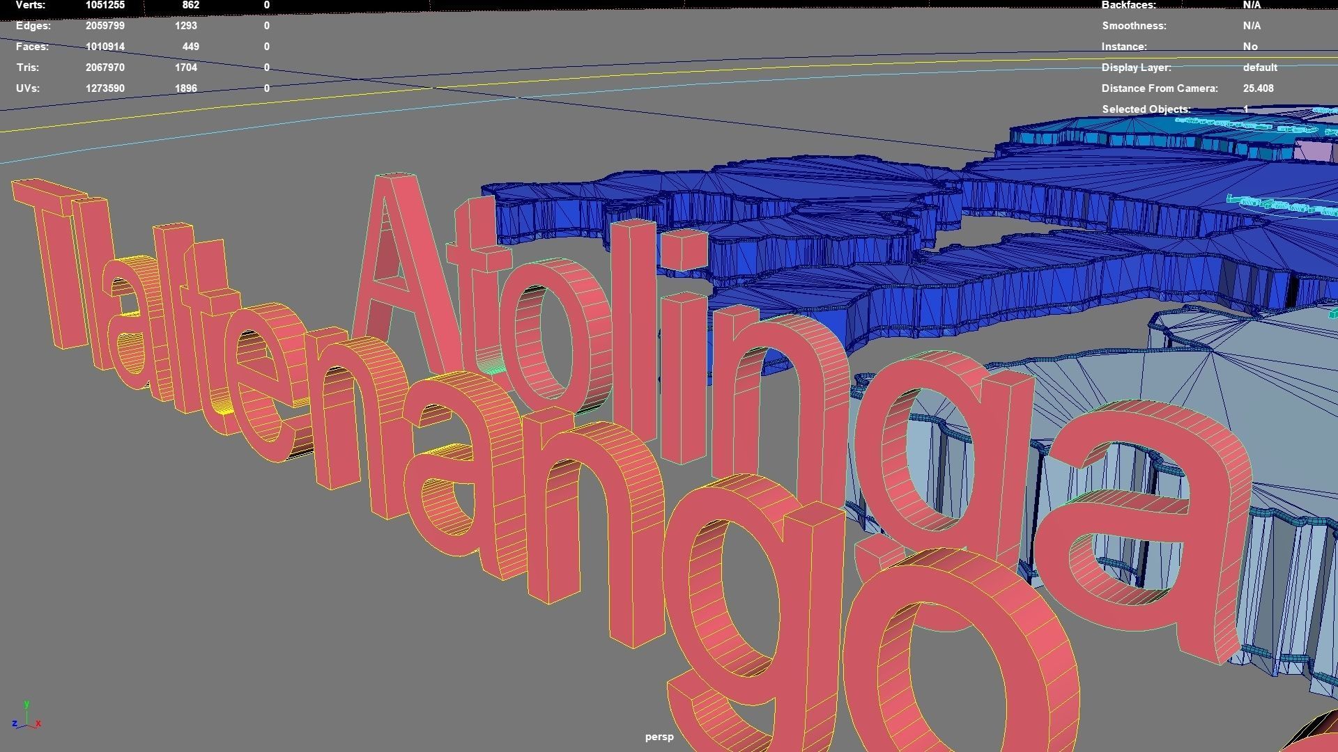 Zacatecas Mexico map region geography political geographic 3D model_9