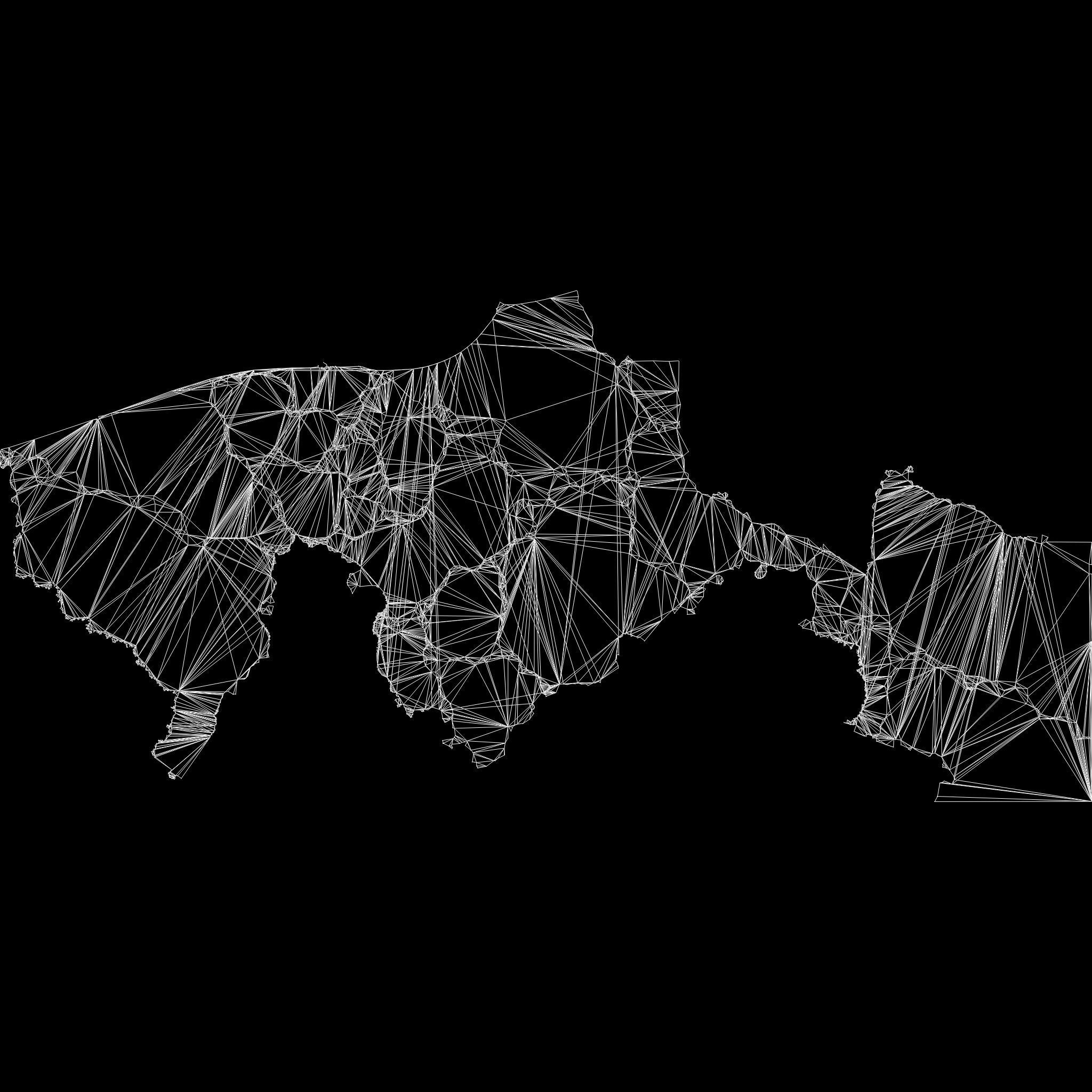 Tabasco  Mexico map region geography political geographic 3D model_10