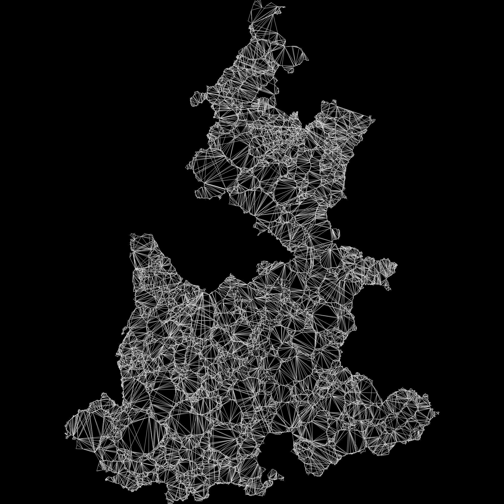 Puebla  Mexico map region geography political geographic 3D model_10