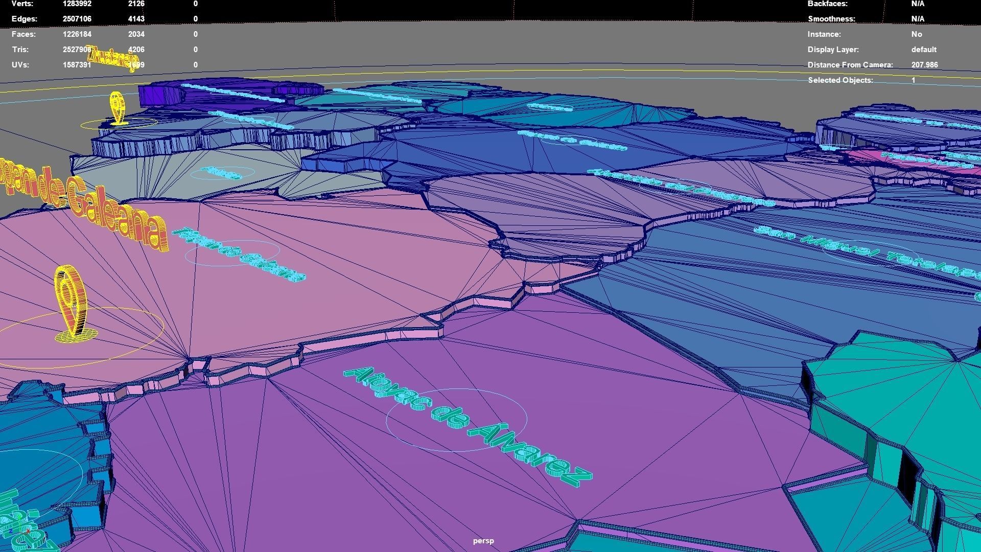 Guerrero Mexico map region geography political geographic 3D model_8