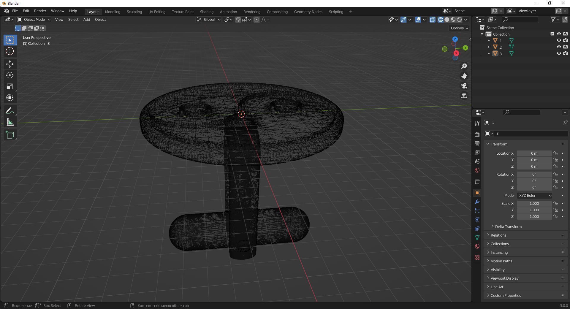 Yin and Yang cufflinks 3D print model_22