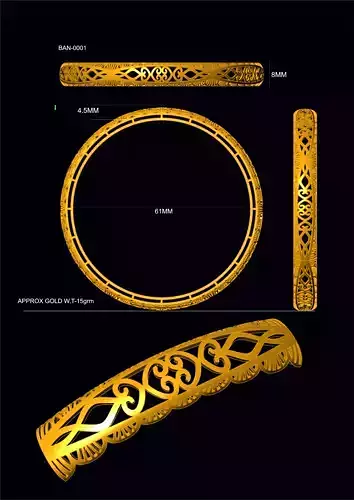 gold bangle