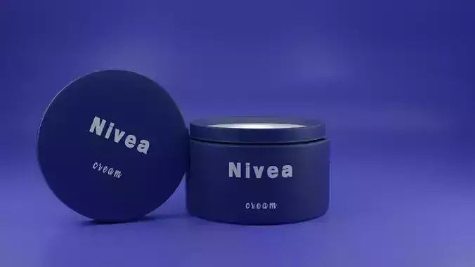 nivea cream model 3D model