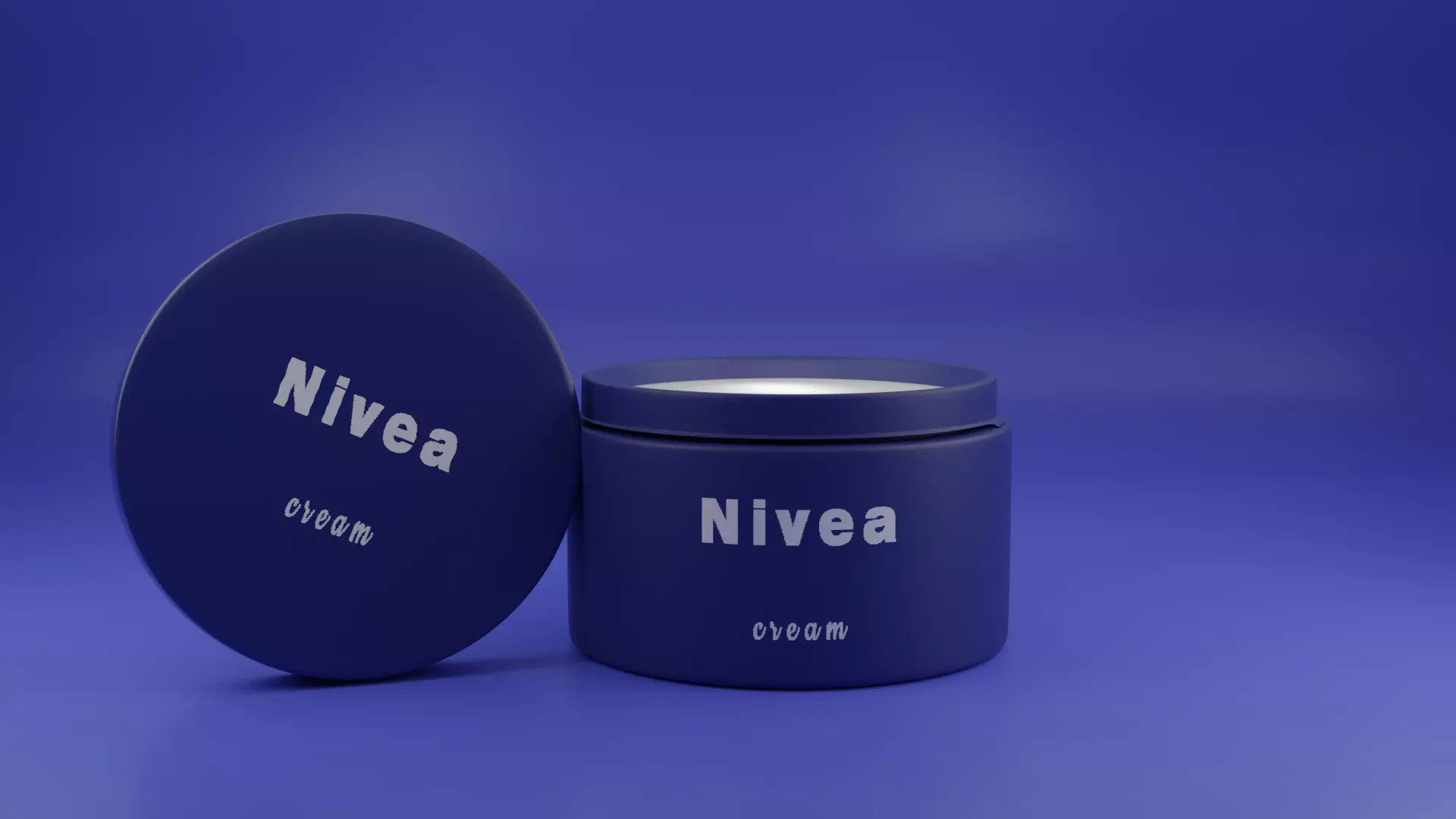 nivea cream model 3D model_0